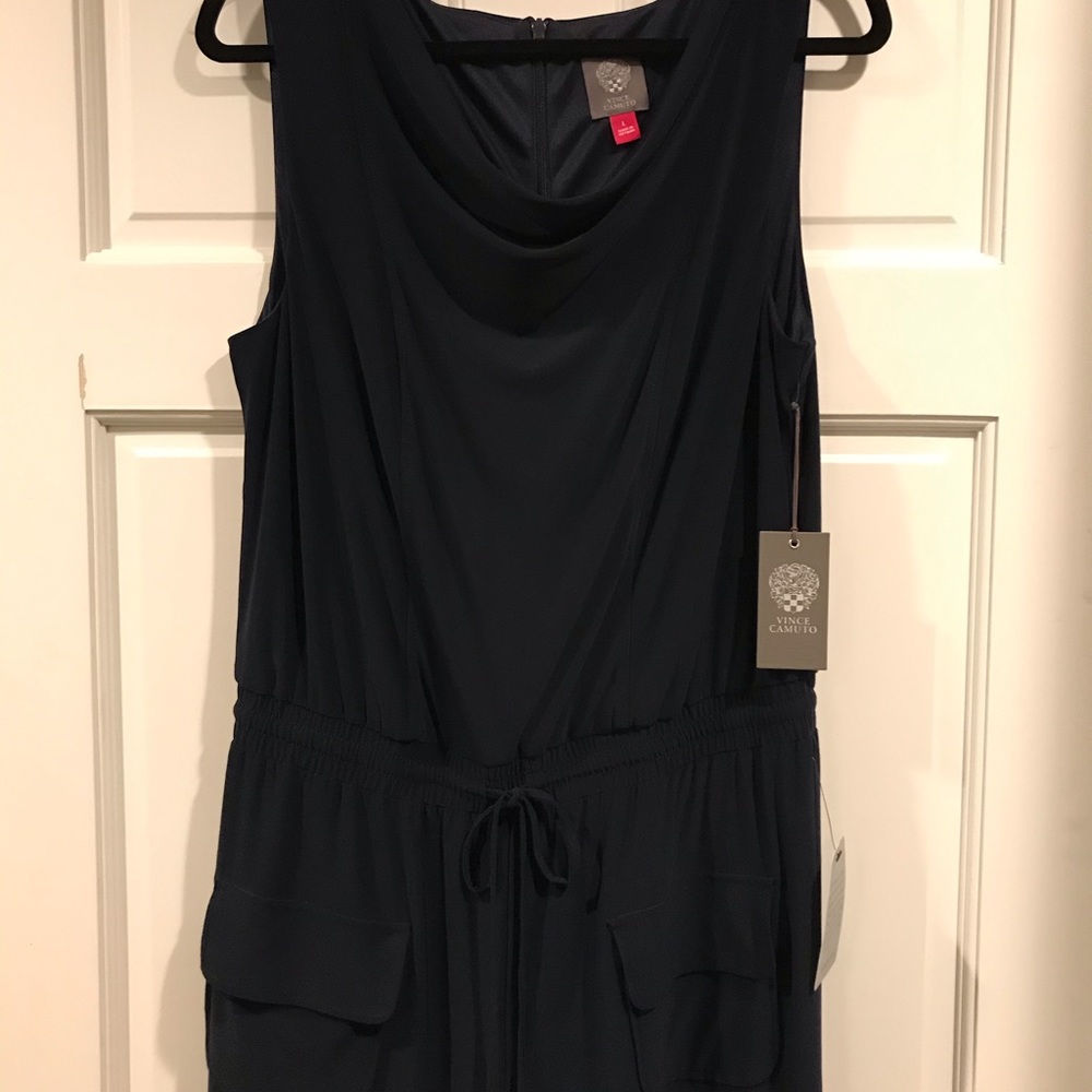 Navy Jumpsuit